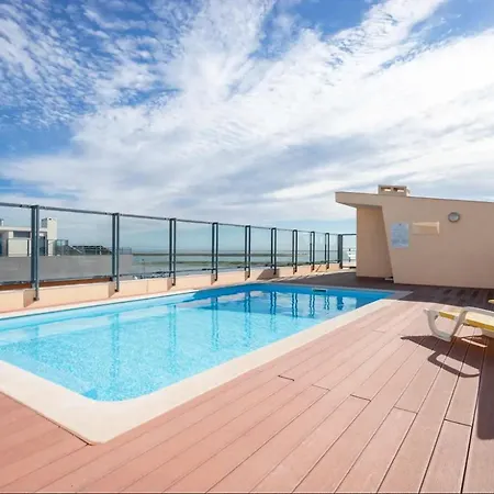 Oceanview Luxury Stunning Views And Pool Apartment Olhao Exterior photo